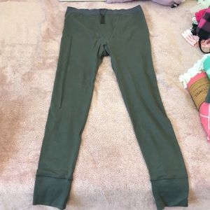 SKIMS Logo Pointelle Leggings Slate Women’s L